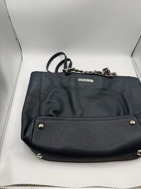 Michael Kors Navy Pebbled Leather Tote Bag Purse